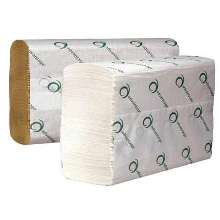  Advantage Renature Multi-Fold Towels  White 16/250/cs (ADV1050C) 