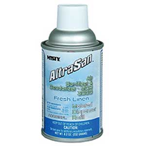  Misty Air Sanitizer & Deodorizer MDR3000 8.2 oz. Net Wt.  12/cs (AMRA00215FL) 