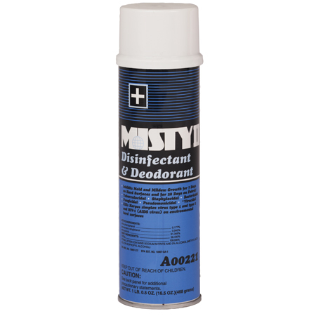  Misty Disinfectant & Deodorant II 16.5 oz. Net Wt.  12/cs (AMRA22120) 
