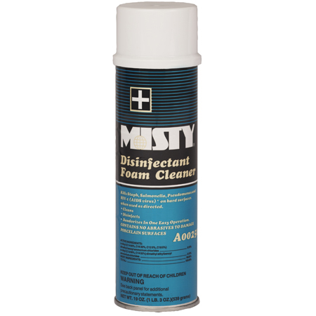  Misty Foam Disinfectant Cleaner 19 oz. Net Wt.  12/cs (AMRA25020) 
