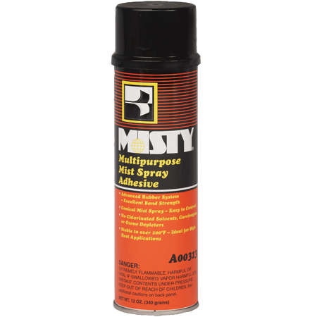  Misty Multipurpose Mist Spray Adhesive 14 oz. Net Wt.  12/cs (AMRA31320) 