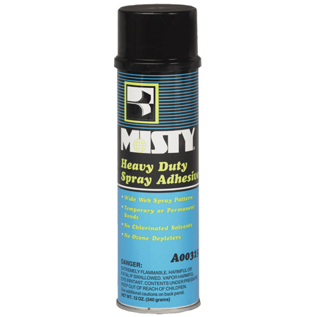  Misty Heavy Duty Spray Adhesive 12 oz. Net Wt.  12/cs (AMRA31520) 