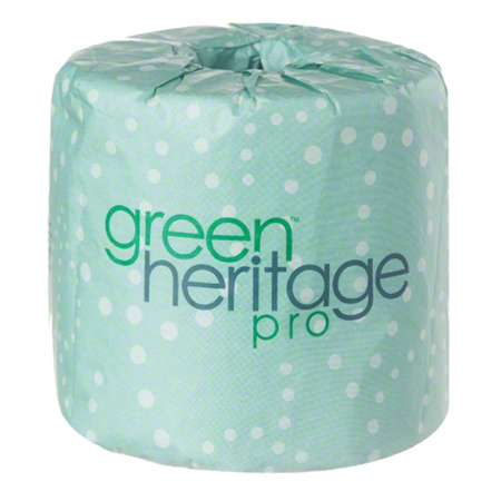  Atlas Green Heritage 1-Ply Bathroom Tissue 4.1 x 3.1  96/cs (ATL115) 