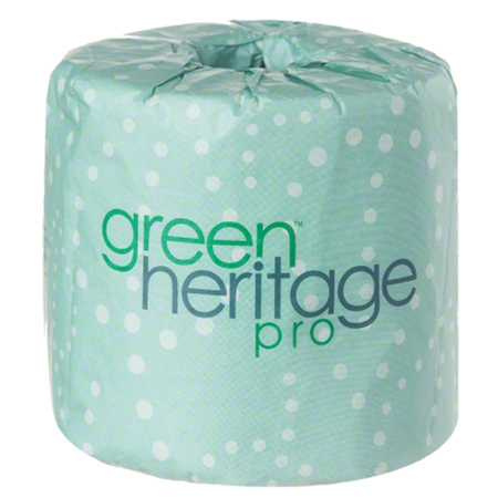  Atlas Green Heritage 2 Ply Bath Tissue 4.1 x 3.1  96/cs (ATL248) 