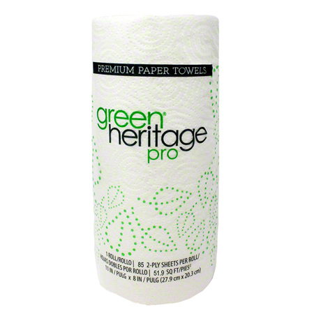  Atlas Green Heritage Kitchen Roll Towel 85 ct.  30/cs (ATL585) 