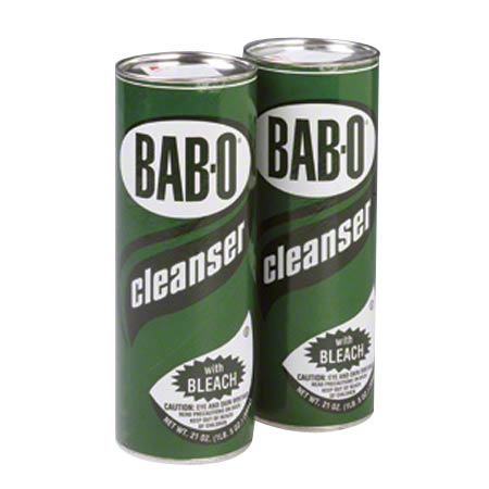  BAB-O w/Bleach 21 oz.  24/cs (BABO) 