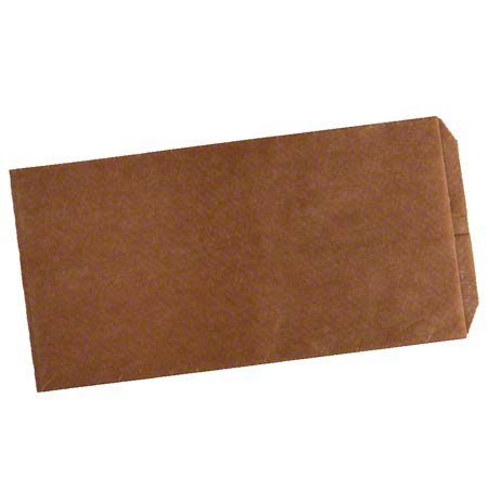  Brown Paper Goods Sanitary Receptacle Liners For Wall Mounted Unit 7 1/2 x 3 x 10  500/cs (BPG908) 