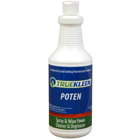  TRUEKLEEN Poten Spray & Wipe Power Cleaner & Degreaser Qt.  12/cs (BULPOT) 