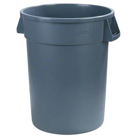  Carlisle Bronco Round Waste Containers & Lids 20 Gal. Grey (CAR34102023) 