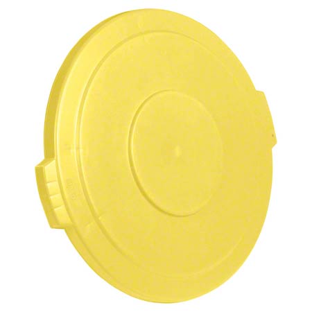  Carlisle Bronco Round Waste Containers & Lids Lid for 32 Gal. Yellow 4/cs (CAR34103304) 