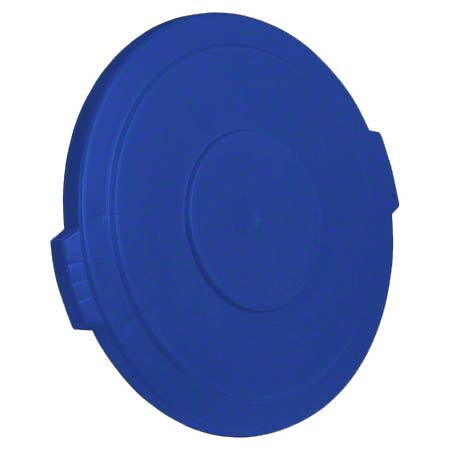  Carlisle Bronco Round Waste Containers & Lids Lid for 32 Gal. Blue (CAR34103314) 
