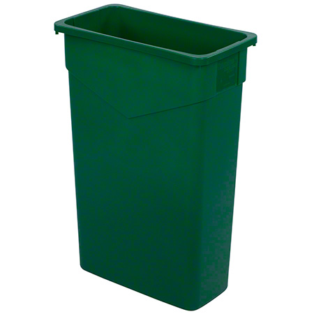  Trimline Waste Containers - 23 Gal 23 Gal. Green 4/cs (CAR34202309) 