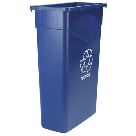  Carlisle Trimline Recycle Cans 23 Gal. Blue (CAR342023REC14) 