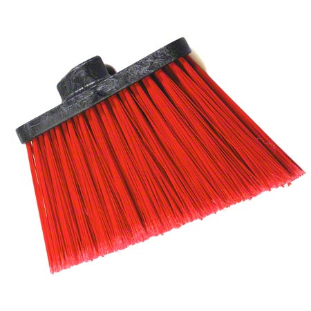  Carlisle Duo-Sweep Head Only Angle Broom w/12 Flare 8, Head Only Red (CAR3686705) 