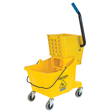  Carlisle Mop Bucket/Wringer Combo  Yellow ea (CAR3690804) 