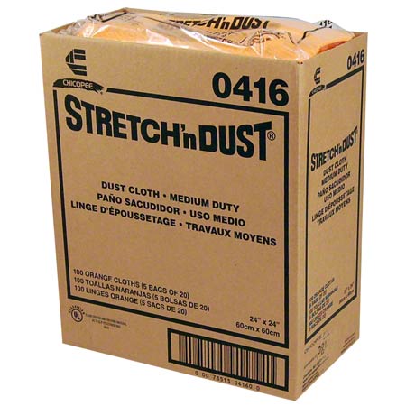  Chicopee Chix Stretch'n Dust Medium Duty Dust Cloth 23 1/4 x 24  5/20/cs (CHI0416) 