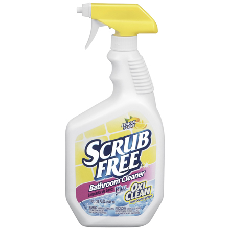  Arm & Hammer Scrub-Free Lemon Bathroom Cleaner 32 oz.  8/cs (CHU332000105) 