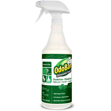  Clean Control OdoBan Deodorizer Disinfectant Qt.  12/cs (CLE910062Q12) 