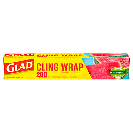  Glad ClingWrap 200'  12/cs (CLO00020) 