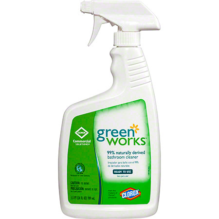  Clorox Green Works Natural Bathroom Cleaner 24 oz.  12/cs (CLO00452) 
