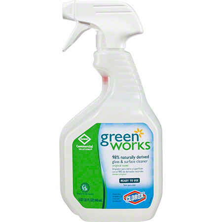  Clorox Green Works Natural Glass & Surface Cleaner 32 oz.  12/cs (CLO00459) 