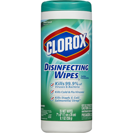  Clorox Commercial Solutions Disinfecting Wipes 75 ct  6/cs (CLO15948) 