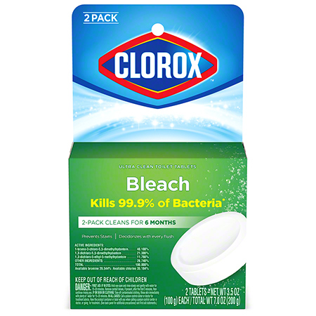  Clorox Automatic Toilet Bowl Cleaner 3.5 oz. Tablet   6/2/cs (CLO30024) 