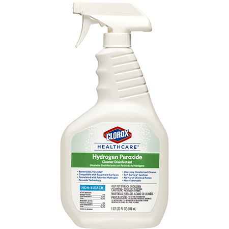 Clorox Healthcare Hydrogen Peroxide Cleaner Disinfectant 32 oz.  9/cs (CLO30828) 