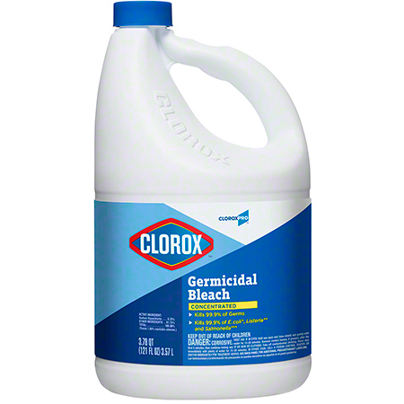  Clorox Concentrated Germicidal Bleach 121 oz.  3/cs (CLO30966) 