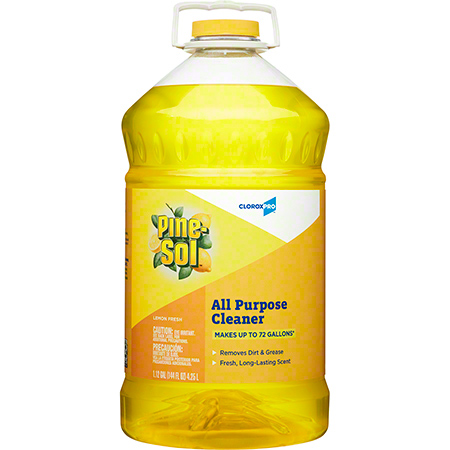  Clorox Commercial Solutions Lemon Pine-Sol All-Purpose Cleaner 144 oz.  3/cs (CLO35419) 