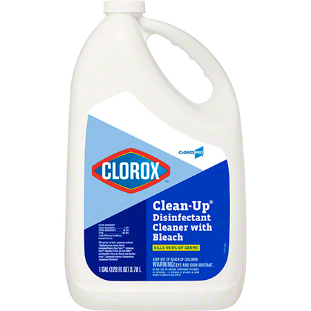  Clorox Commercial Solutions Clean-Up Cleaner with Bleach 128 oz.  4/cs (CLO35420) 