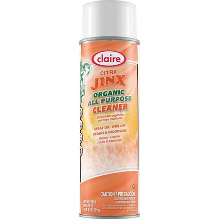  Claire Citra Jinx Organic All Purpose Cleaner 19 oz. Net Wt.  12/cs (CLR985) 