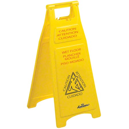 Continental Caution Wet Floor Sign   6/cs (CON119) 