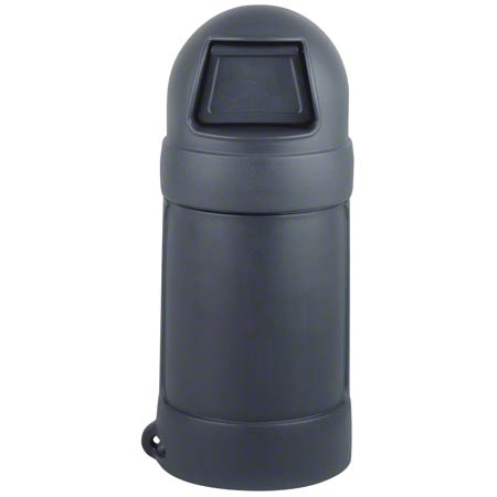  Continental Round Top Receptacles 24 Gal.  ea (CON1425GY) 