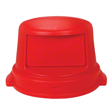  Continental Huskee Receptacle Dome Tops 32 Gal., Red  2/cs (CON3232RD) 