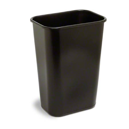  Continental Plastic Rectangular Wastebasket 41 1/4 Qt. (CON41141) 