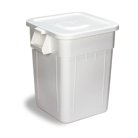  Continental Square Huskees & Lids Lid For 55 Gal. Grey 4/cs (CON5001GY) 