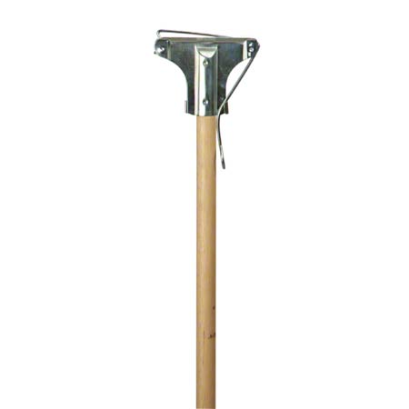  Continental Spring Yoke Mop Handle 1 1/8 x 60 Wood (CON571) 