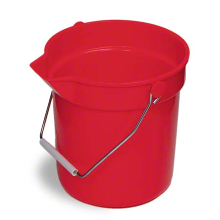  Continental Huskee Buckets 10 Qt. Red (CON8110RD) 