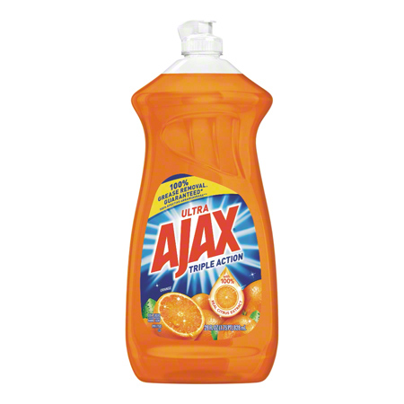  Ajax Triple Action Orange Dish Liquid 28 oz.  9/cs (CPC44678) 