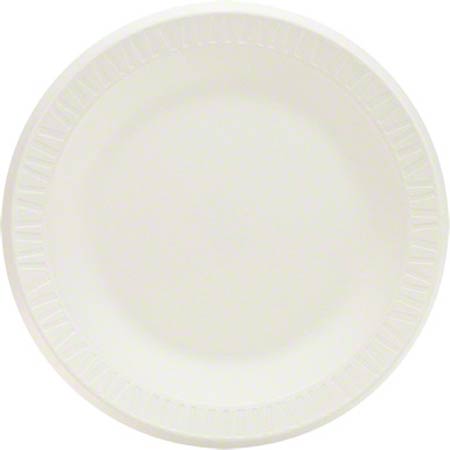  Dart Concorde Foam Plastic Dinnerware 10 1/4  4/125/cs (DCC10PWC) 