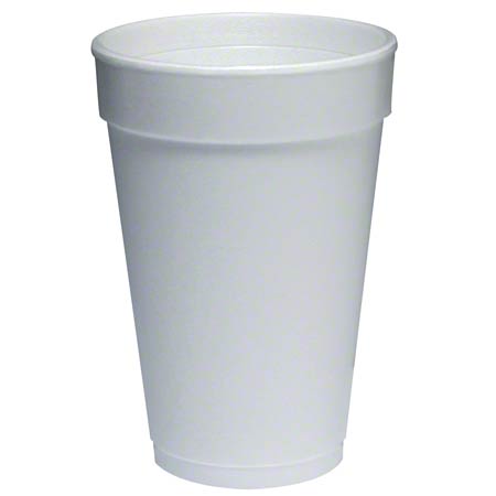  Dart Foam Drink Cups 16 oz.  40/25/cs (DCC16J16) 