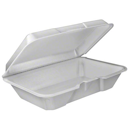  Dart Foam Hinged Lid Containers A/P  2/100/cs (DCC205HT1) 