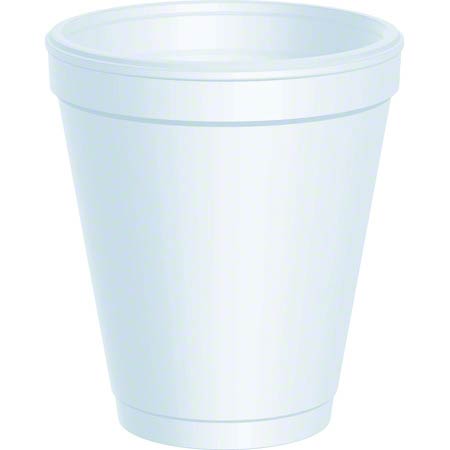  Dart Foam Drink Cups 8 oz.  40/25/cs (DCC8J8) 