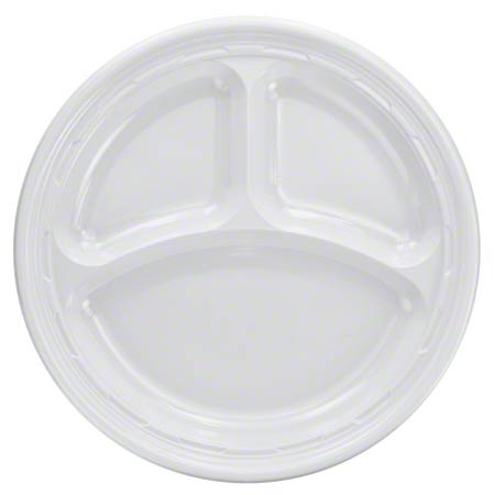  Dart FamouService Plastic Dinnerware 9  4/125/cs (DCC9CPWF) 