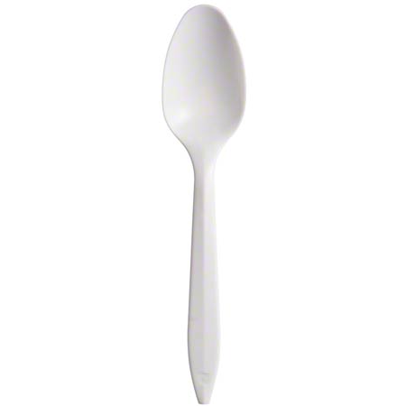  Dart Style Setter Cutlery Teaspoon White 1000/cs (DCCS6BW) 