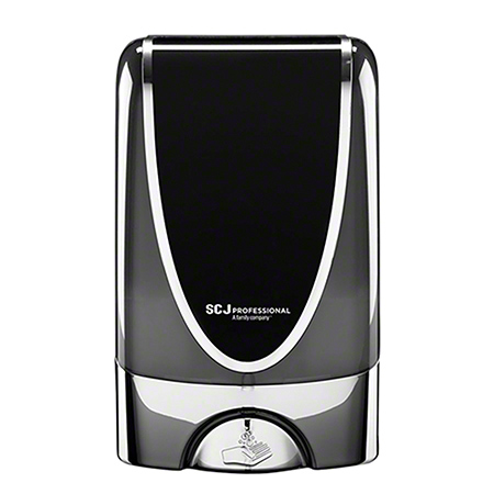  Deb TouchFREE Ultra Dispenser w/Batteries Black w/Chrome Shroud (DEBTF2CHR) 