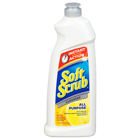  Dial Soft Scrub Lemon Cleanser 24 oz.  9/cs (DIA00865) 