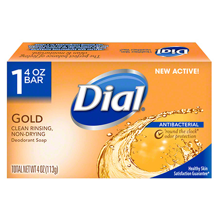  Dial Antibacterial Deodorant Bar 4 oz. Bar  72/cs (DIA02401) 