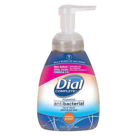  Dial Complete Antimicrobial Foaming Hand Soap 7.5 oz.  8/cs (DIA02936) 